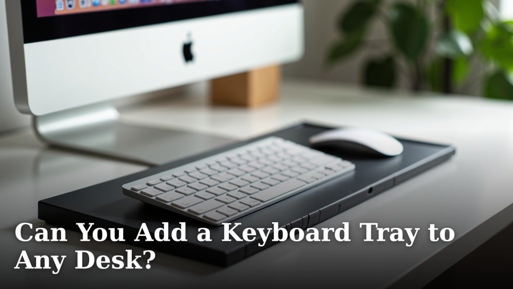 Can You Add a Keyboard Tray to Any Desk?