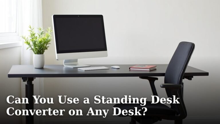 Can You Use a Standing Desk Converter on Any Desk?