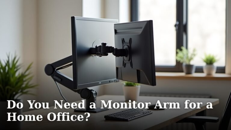 Do You Need a Monitor Arm for a Home Office?