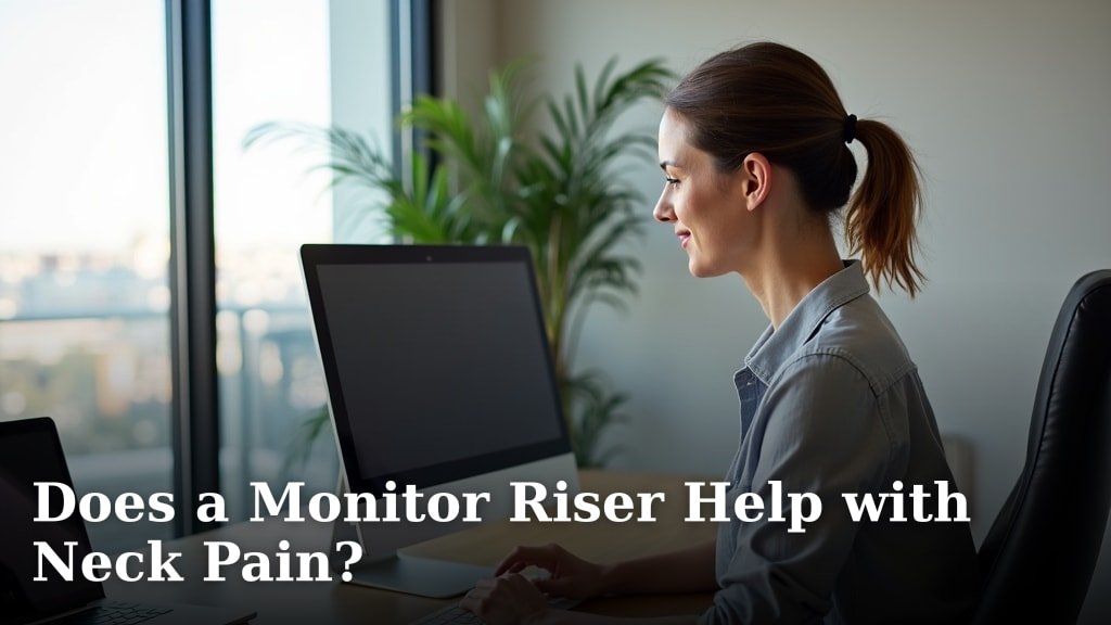 Does a Monitor Riser Help with Neck Pain?