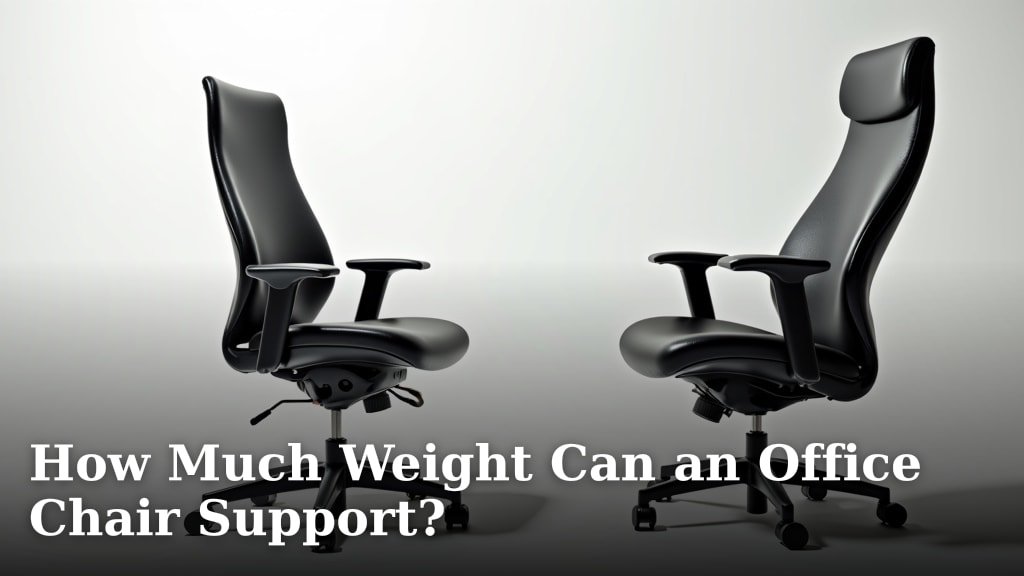 How Much Weight Can an Office Chair Support?