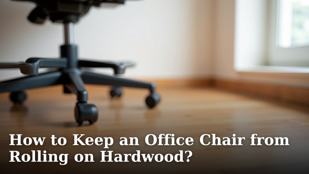 How to Keep an Office Chair from Rolling on Hardwood?