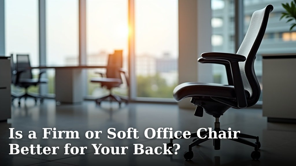 Is a Firm or Soft Office Chair Better for Your Back?