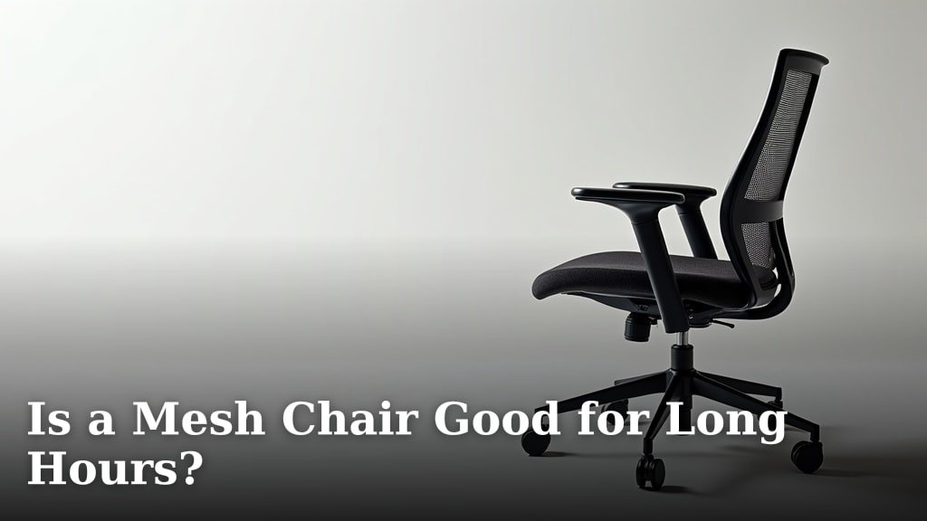 Is a Mesh Chair Good for Long Hours?