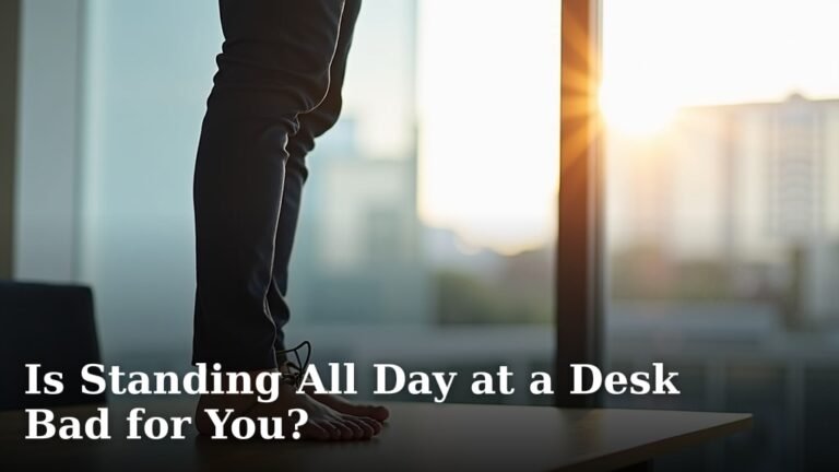 Is Standing All Day at a Desk Bad for You?