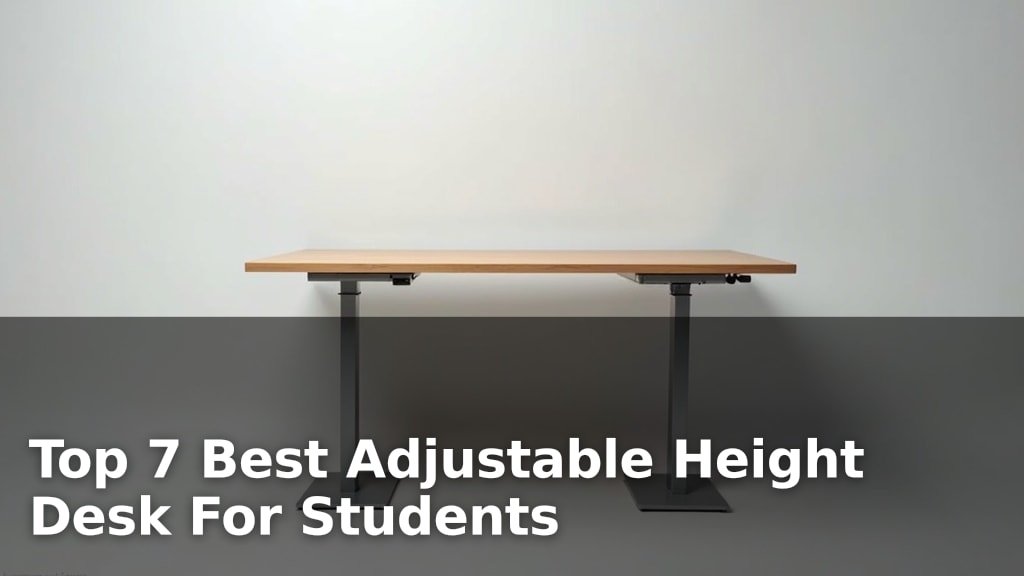 Best Adjustable Height Desk For Students