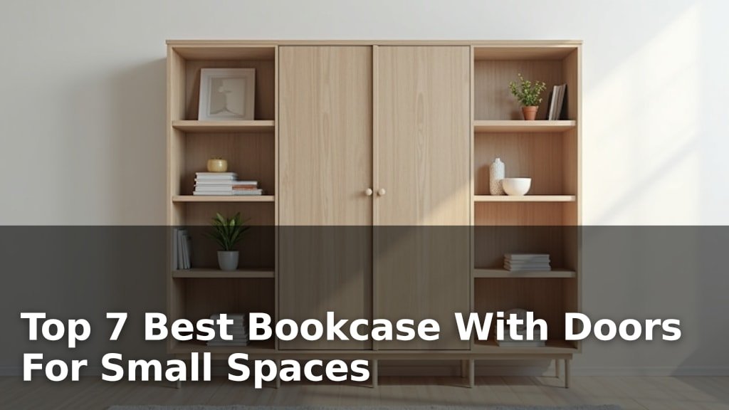 Best Bookcase With Doors For Small Spaces