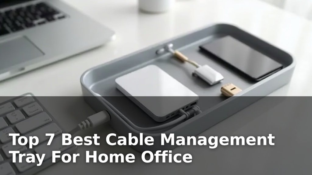 Best Cable Management Tray For Home Office