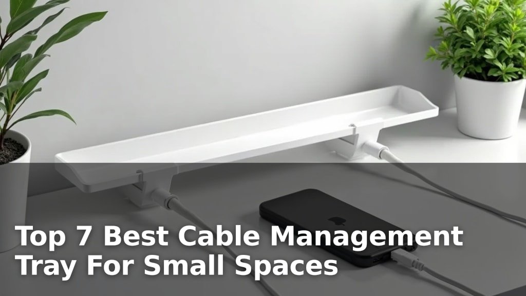 Best Cable Management Tray For Small Spaces