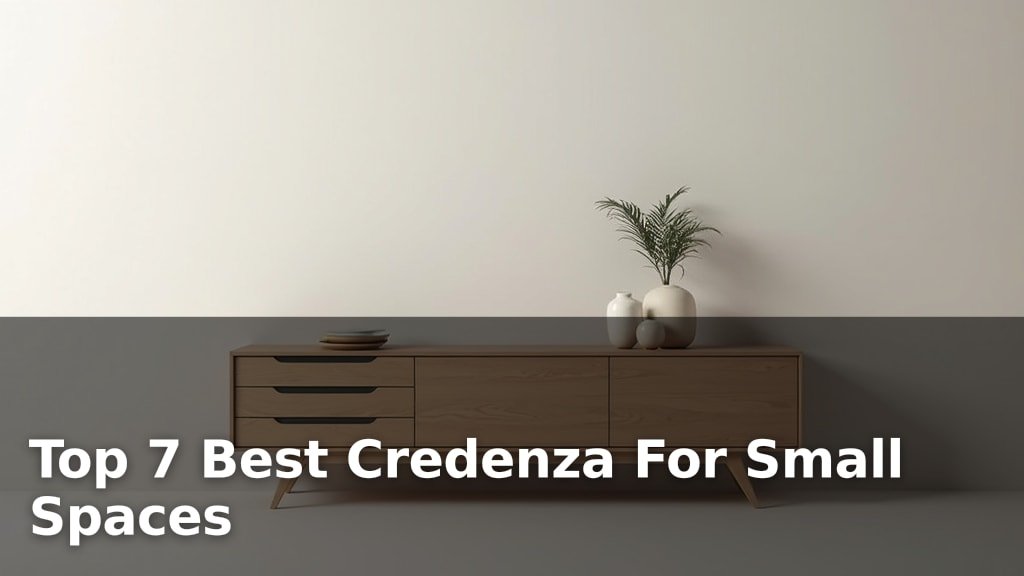 Best Credenza For Small Spaces