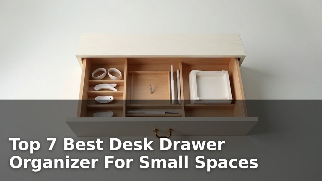 Best Desk Drawer Organizer For Small Spaces
