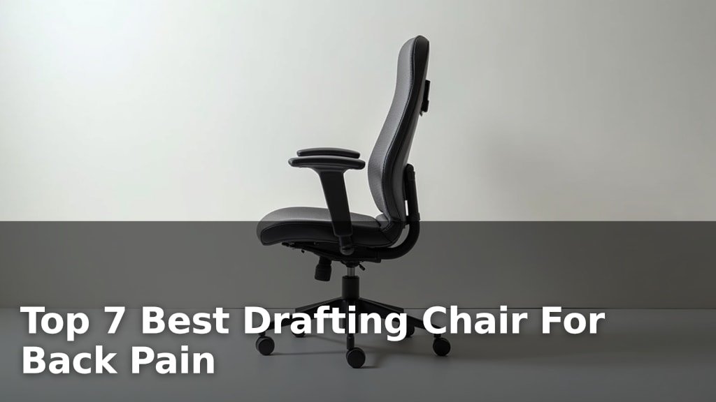 Best Drafting Chair For Back Pain