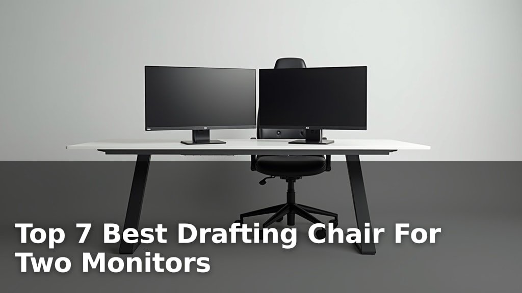 Best Drafting Chair For Two Monitors