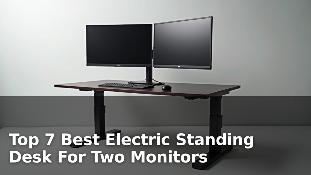 Best Electric Standing Desk For Two Monitors
