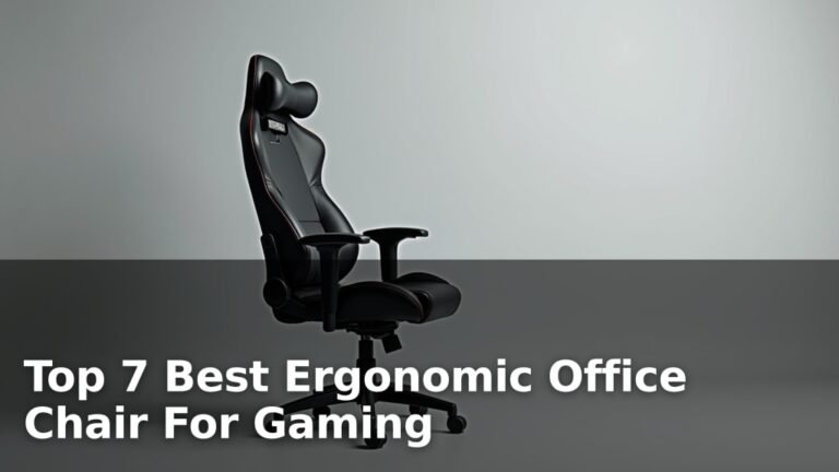 Top 7 Best Ergonomic Office Chair For Gaming