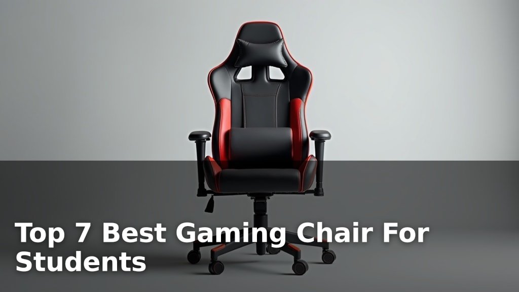 Best Gaming Chair For Students