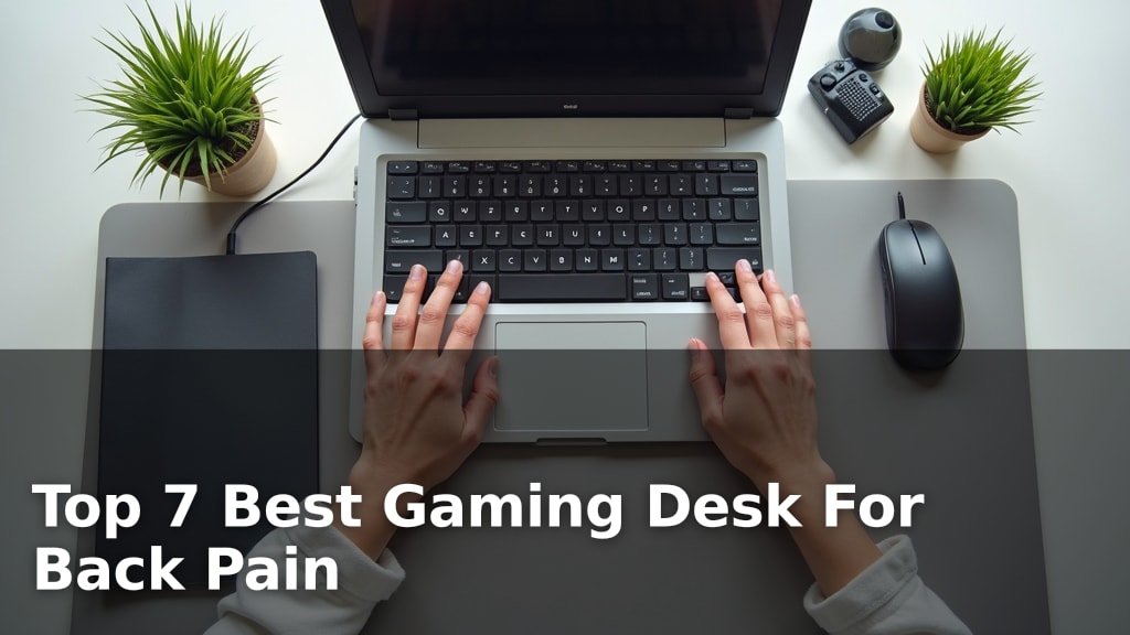 Best Gaming Desk For Back Pain