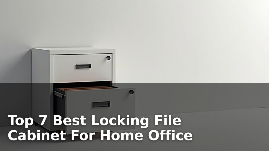 Best Locking File Cabinet For Home Office