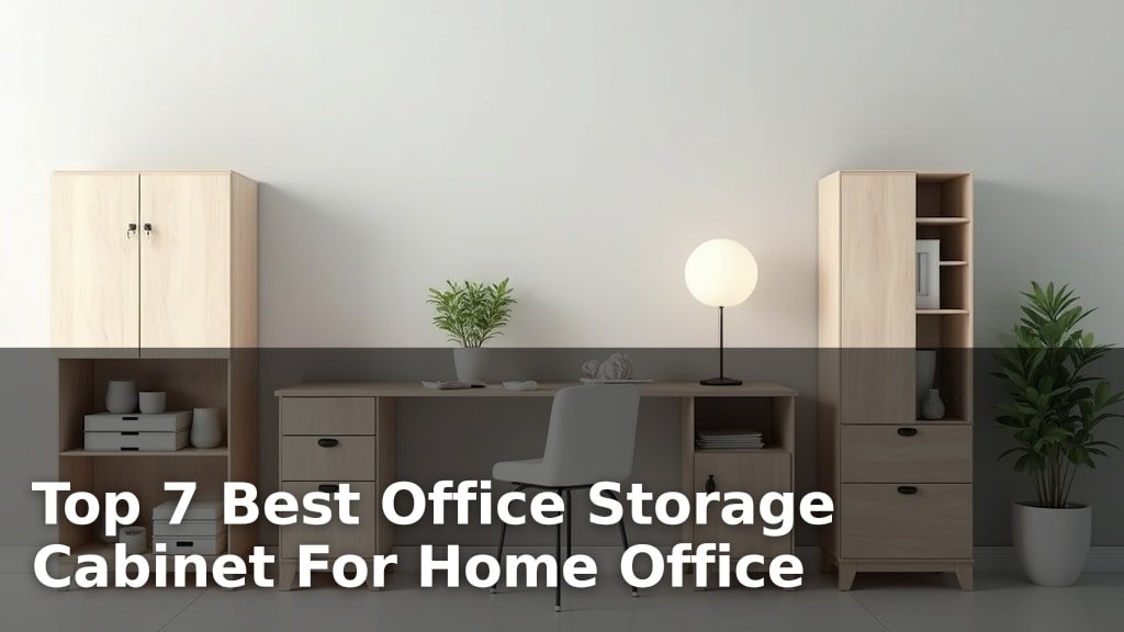 Best Office Storage Cabinet For Home Office