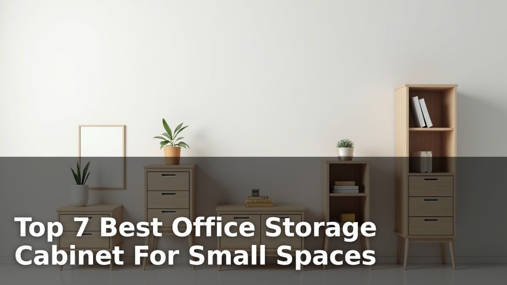 Best Office Storage Cabinet For Small Spaces