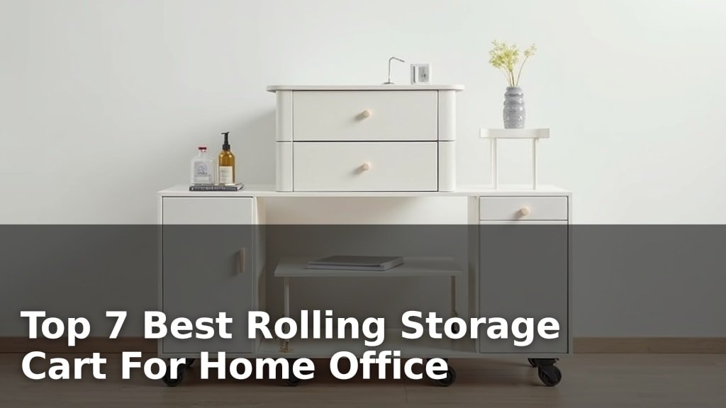 Best Rolling Storage Cart For Home Office