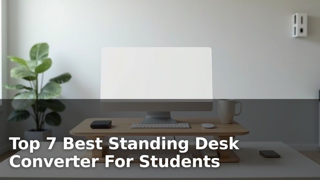 Best Standing Desk Converter For Students