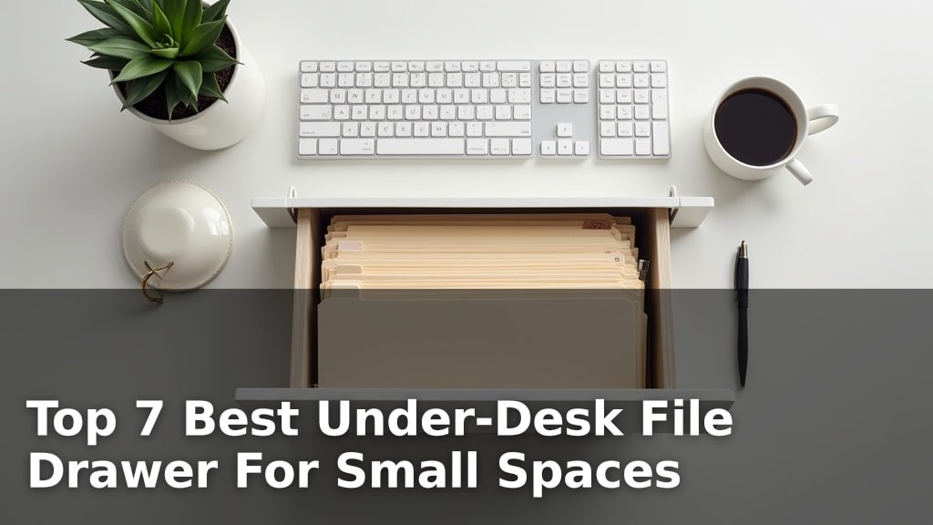 Best Under-Desk File Drawer For Small Spaces