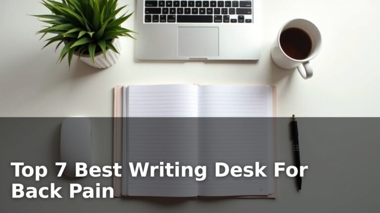 Top 7 Best Writing Desk For Back Pain