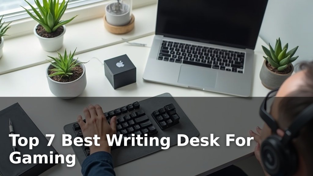 Top 7 Best Writing Desk For Gaming