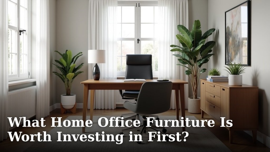 What Home Office Furniture Is Worth Investing in First?