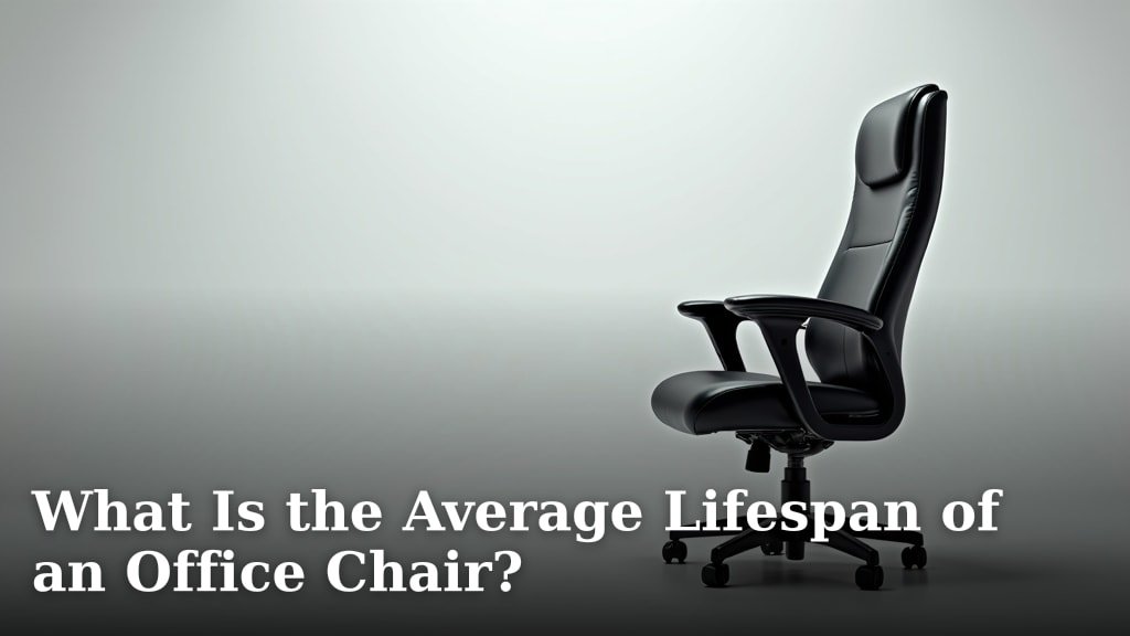 What Is the Average Lifespan of an Office Chair?