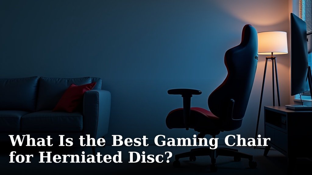 What Is the Best Gaming Chair for Herniated Disc?