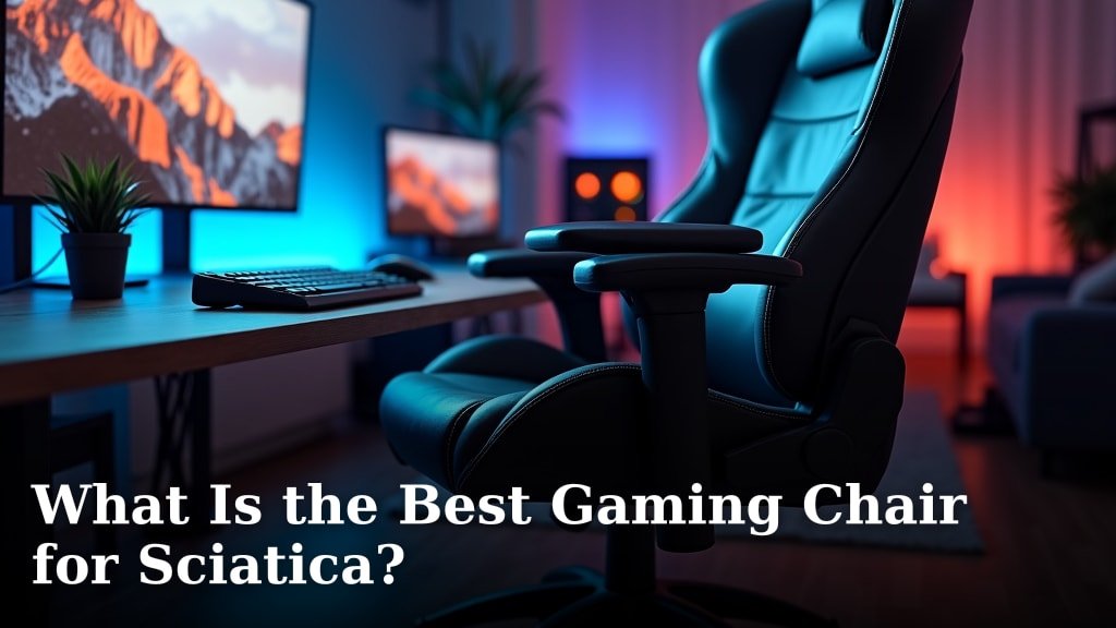 What Is the Best Gaming Chair for Sciatica?