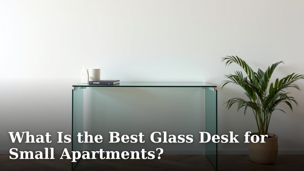 What Is the Best Glass Desk for Small Apartments?