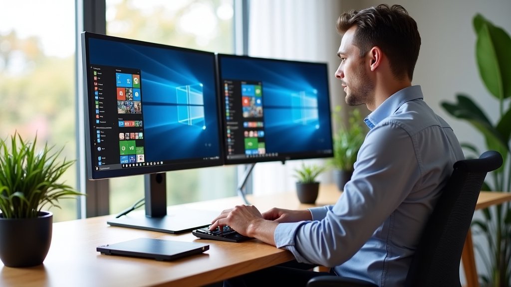 Choosing the Right Glass Desk for Your Dual Monitor Setup