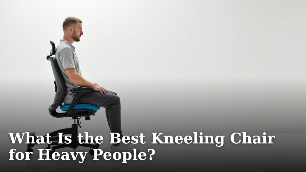 What Is the Best Kneeling Chair for Heavy People?