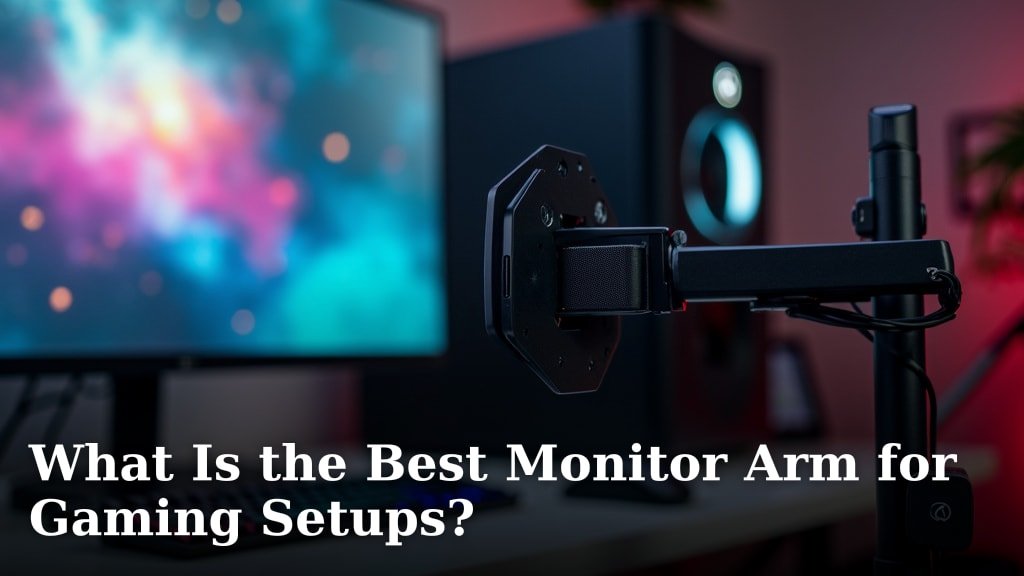 What Is the Best Monitor Arm for Gaming Setups?