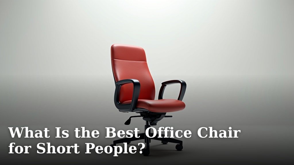 What Is the Best Office Chair for Short People?