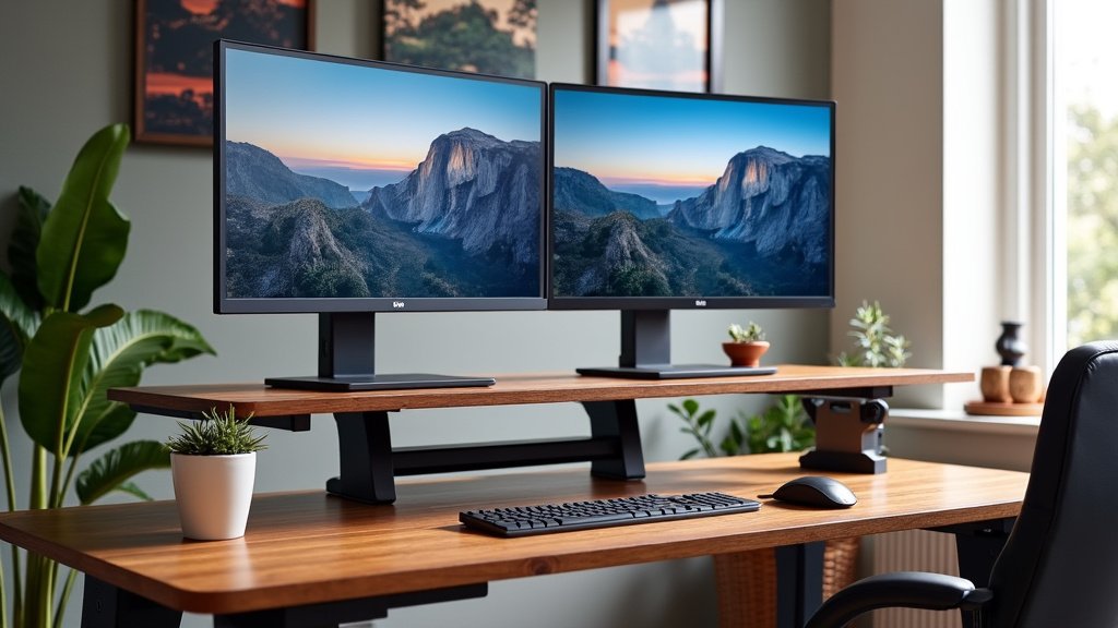 Choosing the Right Standing Desk for Dual Monitors