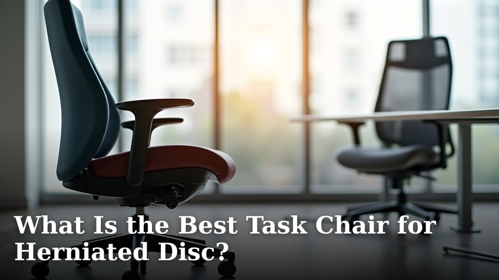 What Is the Best Task Chair for Herniated Disc?