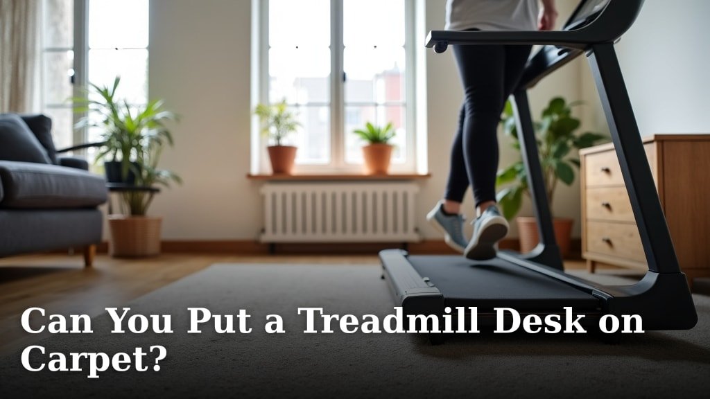 Can You Put a Treadmill Desk on Carpet?
