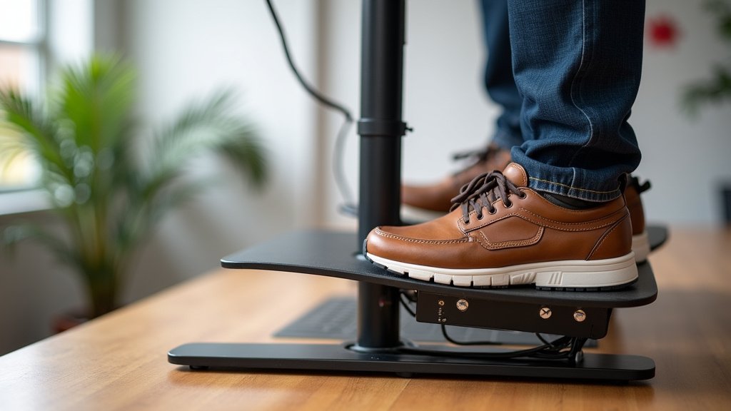 Integrating a Footrest Into Your Standing Desk Workflow
