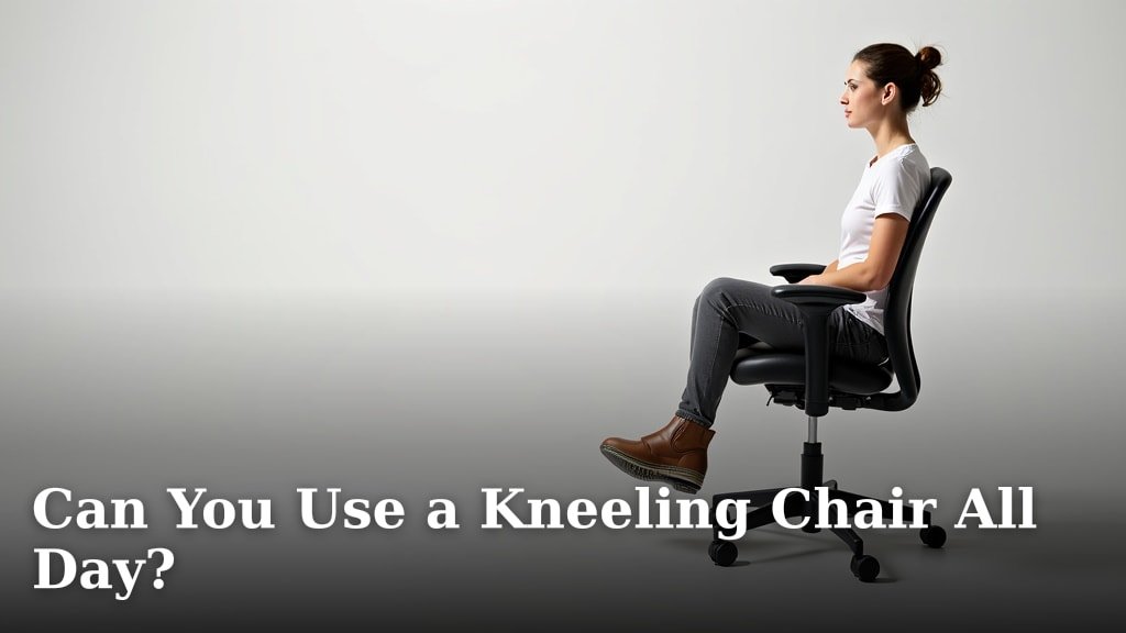 Can You Use a Kneeling Chair All Day?