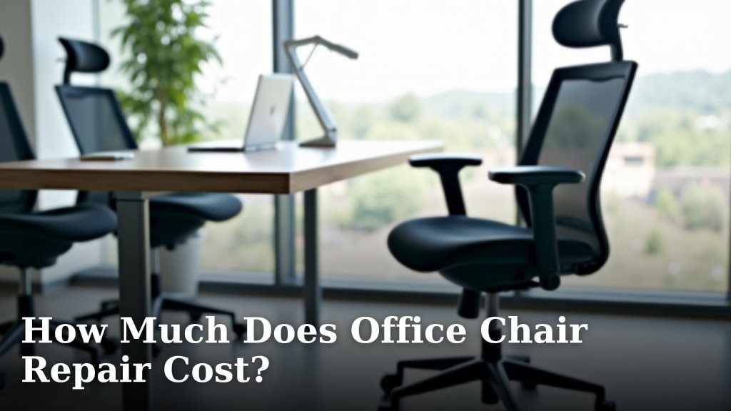 How Much Does Office Chair Repair Cost?