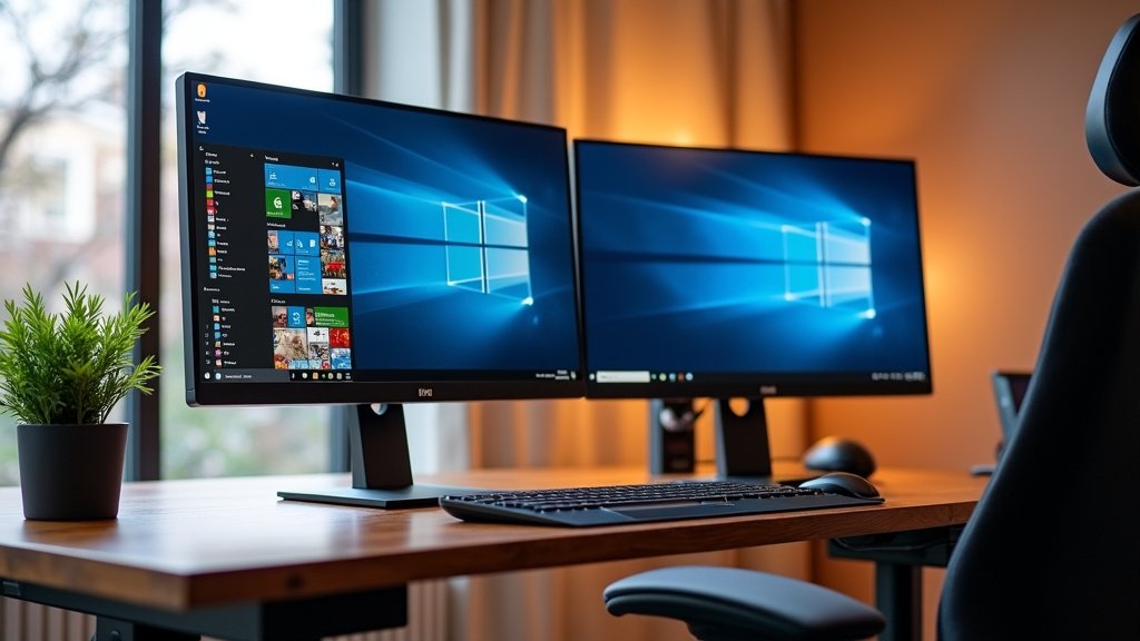 Setting Up Your Two-Monitor and Laptop Desk Like a Pro
