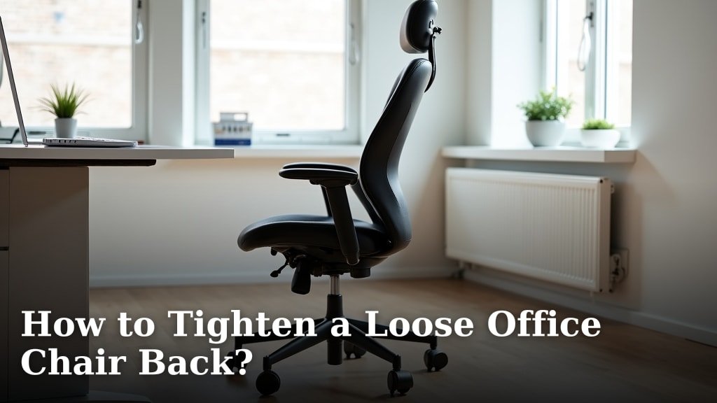 How to Tighten a Loose Office Chair Back?