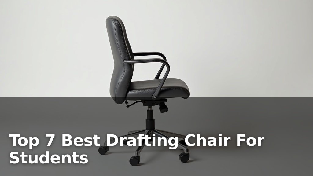 Best Drafting Chair For Students