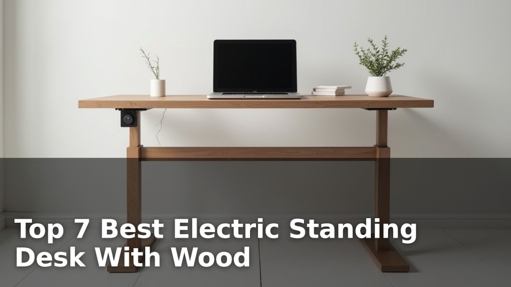 Best Electric Standing Desk With Wood