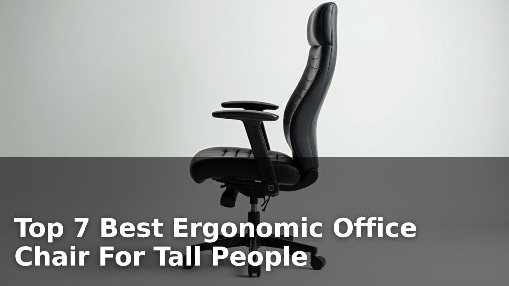 Best Ergonomic Office Chair For Tall People