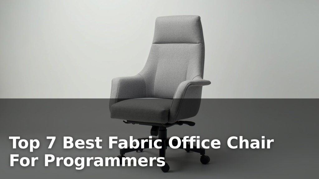 Best Fabric Office Chair For Programmers